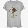 Top 10 ✨ Disney Beauty And The Beast Break Spell Rose ✔️ Girls T-Shirt 😉