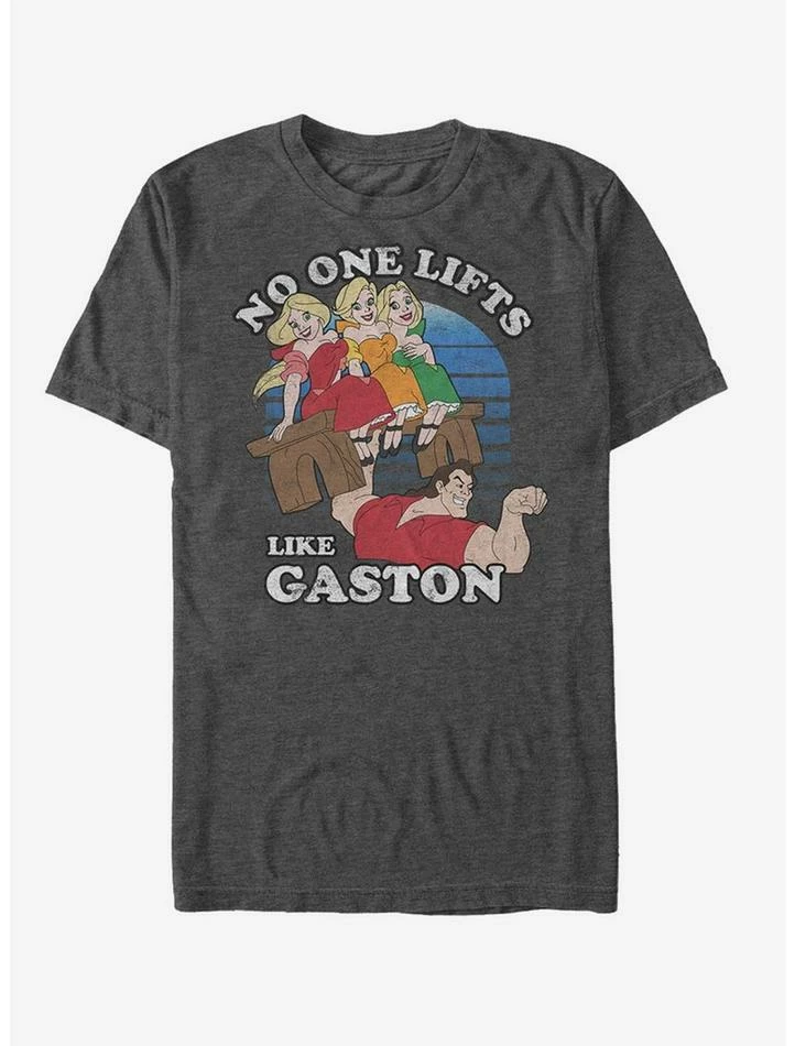 Best Sale ⌛ Disney No One Lifts Like Gaston T-Shirt ✔️ 1 Best Sale ⌛ Disney No One Lifts Like Gaston T-Shirt ✔️