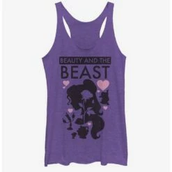 Promo ⌛ Disney Beauty And The Beast Symbols 🔔 Girls Tank ⭐