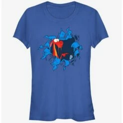 Best Sale 👍 Disney Mushu Hole Print Girls T-Shirt ✨