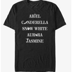 Cheap ❤️ Disney Princess Rainbow Symbols T-Shirt ✔️