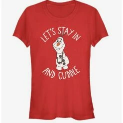 Best Sale 🎁 Disney Frozen Olaf Cuddle Girls T-Shirt 🤩