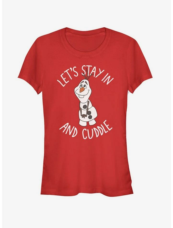 Best Sale 🎁 Disney Frozen Olaf Cuddle Girls T-Shirt 🤩 1 Best Sale 🎁 Disney Frozen Olaf Cuddle Girls T-Shirt 🤩