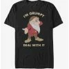 Deals ✨ Disney Grumpy Deal With It T-Shirt 🛒