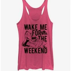 Top 10 ✔️ Disney Wake Me for Weekend ⭐ Girls Tank ✨