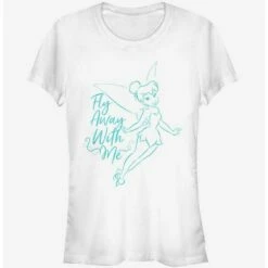 Best Pirce ⭐ Disney Tinker Bell Fly Away Girls T-Shirt ✨