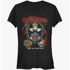 Buy 😉 Disney Evil Queen Frighten Girls T-Shirt 🛒