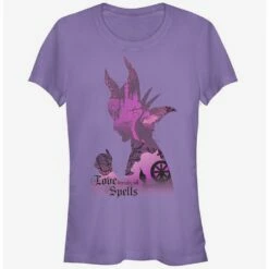 Best Pirce 👏 Disney Maleficent Love Breaks Spells Girls T-Shirt 🎁