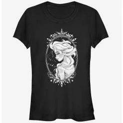 Buy ✔️ Disney Elsa Snow Queen Frame ✔️ Girls T-Shirt 🥰