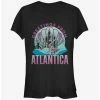 Outlet 😀 Disney Atlantica Greetings Girls T-Shirt 👏
