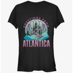 Outlet 😀  Disney Atlantica Greetings  Girls T-Shirt 👏