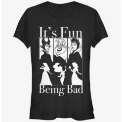 Budget ✔️ Disney Fun Being Bad Wicked Witches 🧨 Girls T-Shirt ⌛
