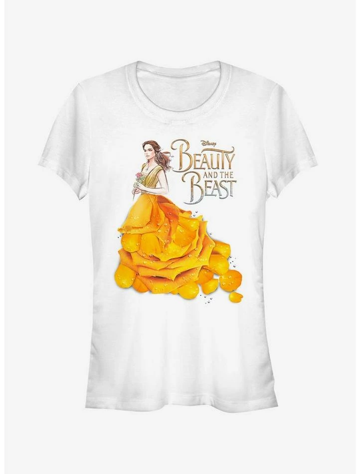Best Sale β€οΈ Disney Beauty And The Beast Rose Petal π€© Dress β€οΈ Girls T-Shirt β 1 Best Sale β€οΈ Disney Beauty And The Beast Rose Petal π€© Dress β€οΈ Girls T-Shirt β