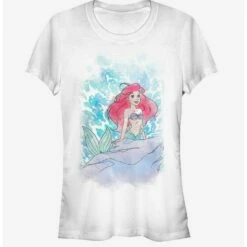 Wholesale 💯 Disney Ariel Watercolor Girls T-Shirt 😀