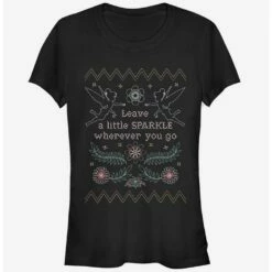 Outlet ✨ Disney Tinker Bell Quilt 🥰 Girls T-Shirt 😉