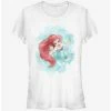 Outlet 🥰 Disney Ariel Watercolor Print Girls T-Shirt 🤩