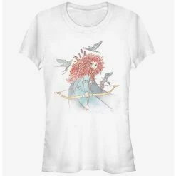 Promo ❤️ Disney Pixar Brave Merida Arrows ❤️ Girls T-Shirt ✨