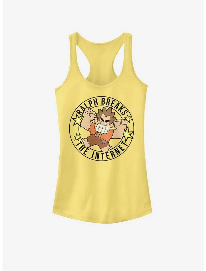 Brand new βοΈ Disney Wreck-It Ralph Wreck Round Linear π Girls Tank π 1 Brand new βοΈ Disney Wreck-It Ralph Wreck Round Linear π Girls Tank π