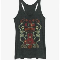 Coupon 👏 Disney Pixar Coco Seize Moment Skeleton Dance Girls Tank ✔️