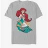 Cheapest ❤️ Disney The Little Mermaid Sailor Ariel T-Shirt ✔️