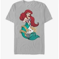 Cheapest ❤️ Disney The Little Mermaid Sailor Ariel T-Shirt ✔️
