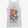 New ✨ Disney Pixar Coco Floral Skeletons 😀 Girls Tank 🧨