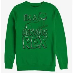 Top 10 🥰 Disney Pixar Toy Story Nervous Rex Sweatshirt ❤️