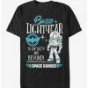 Discount ⭐ Disney Pixar Toy Story Buzz Lightyear Space Ranger Badge T-Shirt 👏