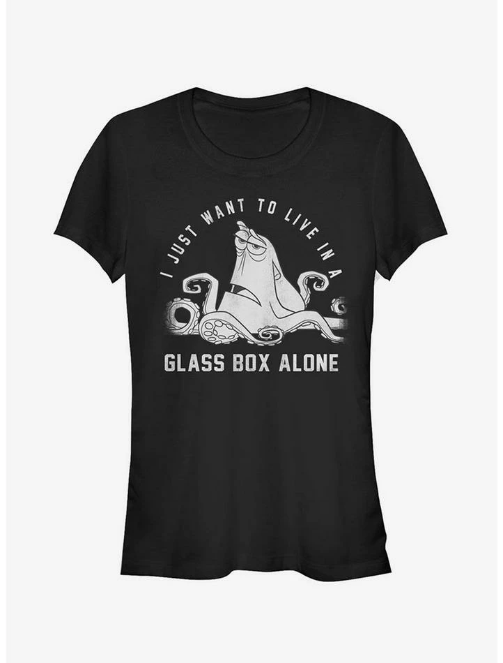Promo ⌛ Disney Pixar Finding Dory Hank Glass Box Alone Girls T-Shirt ⭐ 1 Promo ⌛ Disney Pixar Finding Dory Hank Glass Box Alone Girls T-Shirt ⭐