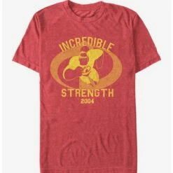 Deals 🤩  Disney Pixar The Incredibles Strength 2004 T-Shirt 🎉