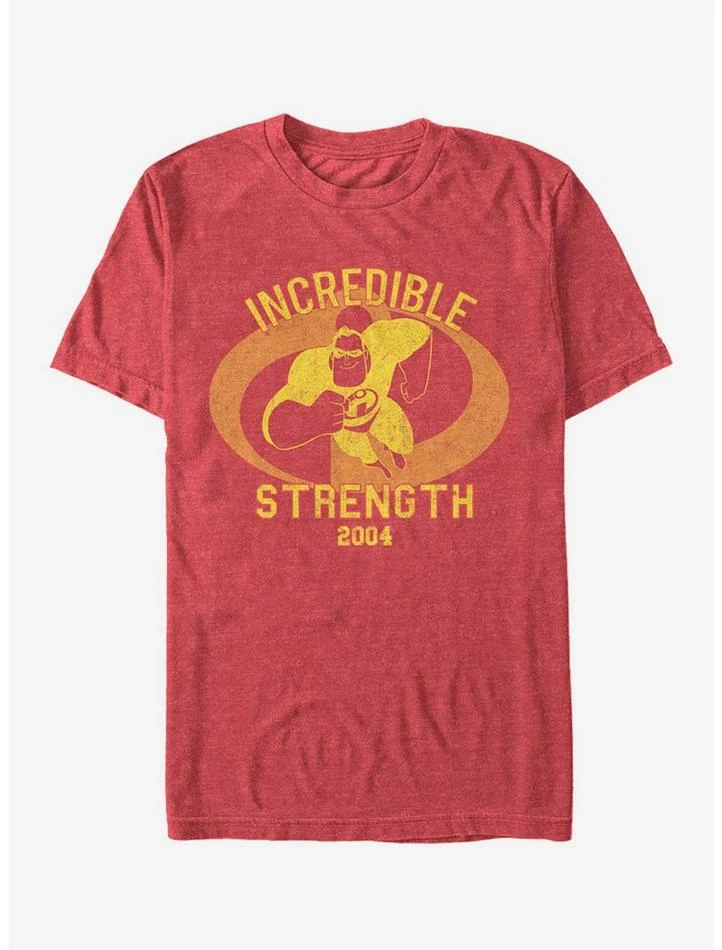 Deals π€© Disney Pixar The Incredibles Strength 2004 T-Shirt π 1 Deals π€© Disney Pixar The Incredibles Strength 2004 T-Shirt π