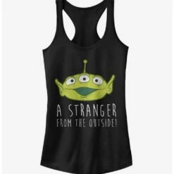 Best Sale 😀 Disney Pixar Toy Story Squeeze Alien Stranger from Outside Girls Tank Top 😀