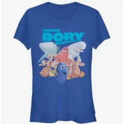 Brand new 😍  Disney Pixar Finding Dory Whole Gang  Girls T-Shirt 😀