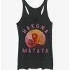 New 🌟 Disney Lion King Hakuna Matata Friend Scene Girls Tank Top 🧨