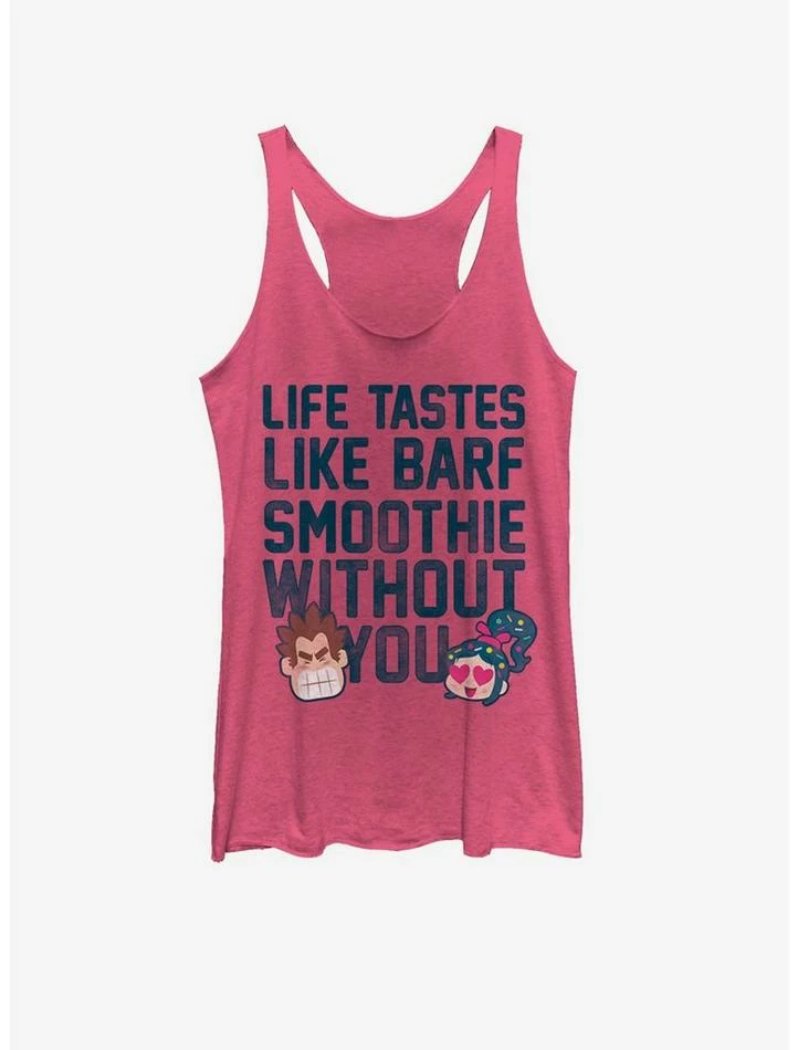 Discount π Disney Wreck-It Ralph Barf Smoothie Girls Tank π 1 Discount π Disney Wreck-It Ralph Barf Smoothie Girls Tank π