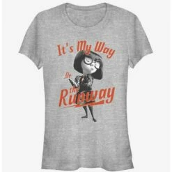 Outlet ⌛ Disney Pixar The Incredibles Edna Mode My Way or Runway 🎉  Girls T-Shirt 😍