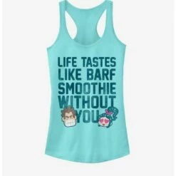 Cheap 😉 Disney Wreck-It Ralph Barf Smoothie Girls Tank ❤️
