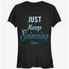 Budget ✨ Disney Pixar Finding Dory Just Keep Swimming Motto 🎁 Girls T-Shirt 😉