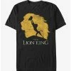 Deals ✔️ Disney Lion King Pride Rock Silhouette T-Shirt 👍