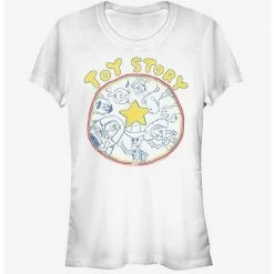 Best Pirce 👏  Disney Pixar Toy Story Andy's Toys  Girls T-Shirt 👍