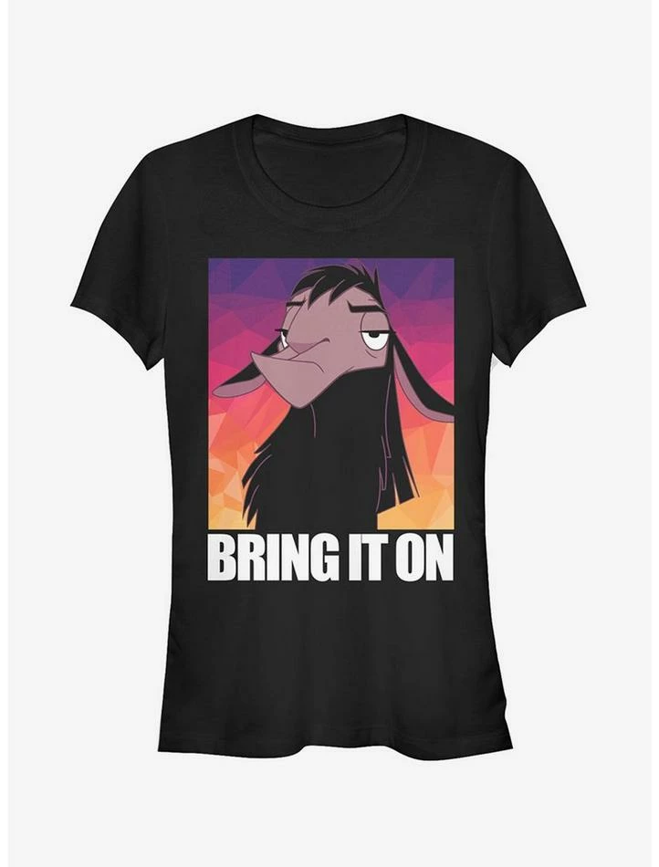 Discount 👏 Disney The Emperor's New Groove Kuzco Bring It On Girls T-Shirt 🔔 1 Discount 👏 Disney The Emperor's New Groove Kuzco Bring It On Girls T-Shirt 🔔