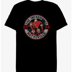 Best Sale ❤️ Disney Pixar The Incredibles Family Est. 2004 T-Shirt ⌛