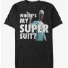 Outlet 💯 Disney Pixar The Incredibles Frozone Super Suit T-Shirt 👍