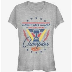 Cheap 👍  Disney Pixar Cars Piston Cup Champion ❤️  Girls T-Shirt ✔️