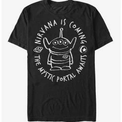 Deals 😍  Disney Pixar Toy Story Squeeze Toy Alien Nirvana T-Shirt ✨