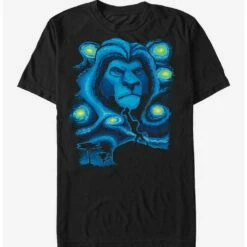 Budget 😍  Disney Lion King Starry Night Mufasa T-Shirt 🌟