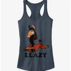 Brand new 👍 Disney The Emperor's New Groove Lazy Llama Girls Tank Top 🌟