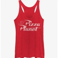 Best reviews of ✔️ Disney Pixar Toy Story Pizza Planet Logo Girls Tank Top 🤩