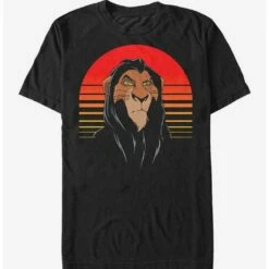 Hot Sale 😍 Disney Lion King Sunset Scar Pose T-Shirt ⌛