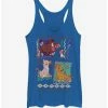 Brand new ❤️ Disney Lion King Retro 90's Savannah Friends 🔔 Girls Tank Top 👍